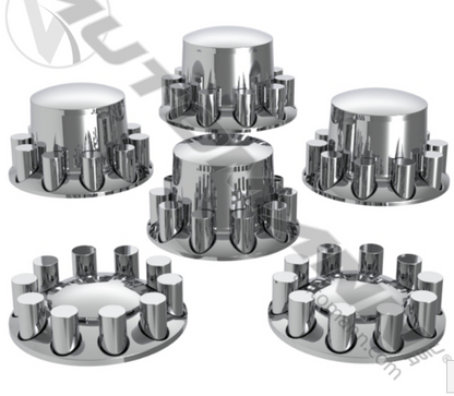 Axle Cover Complete Set Chrome ABS - 562.FR1017C