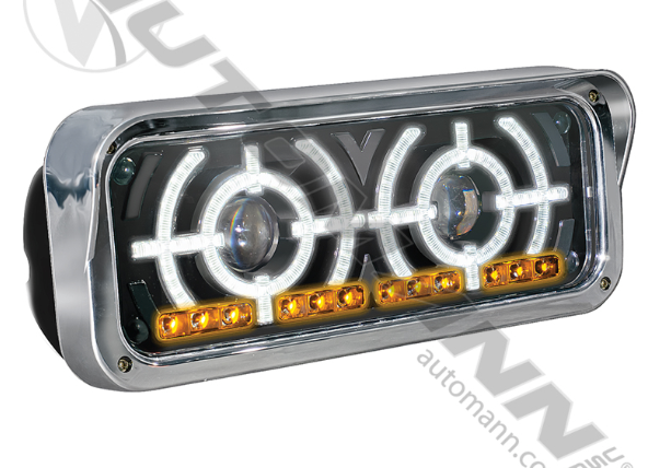 LED Headlamp Assembly Multi-Fit LH  571.LD9903BPL