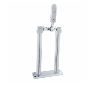 11" Chrome Air Horn Valve Lever with Stand Set -  46112