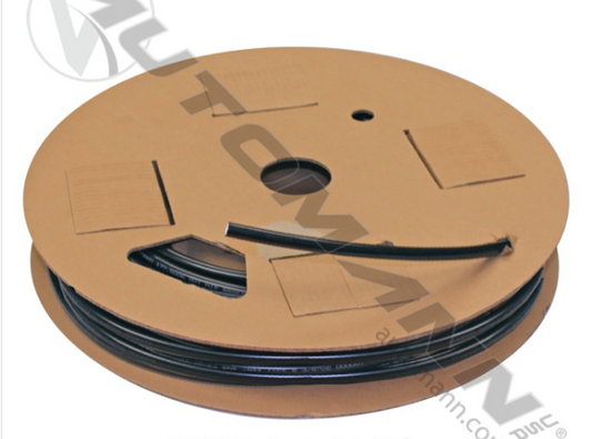 Nylon Tubing 3/8" OD X 1 Feet Black -177.5006