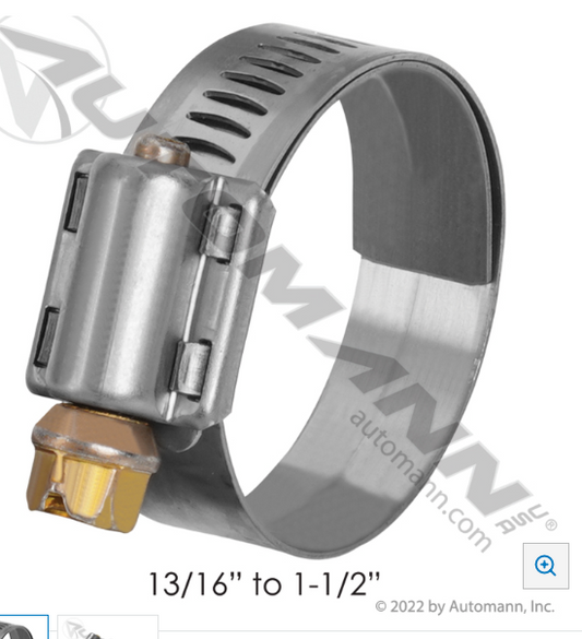 Lined Clamp 13/16" to 1 1/2" Breeze - 561.21416-B