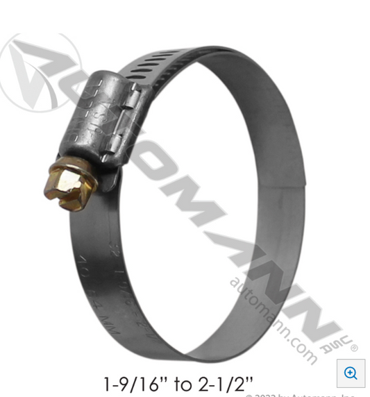 Lined Clamp 1 9/16" to 2 1/2" Breeze - 561.21432-B