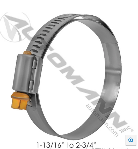 Lined Clamp 1 13/16" to 2 3/4" Breeze - 561.21436-B