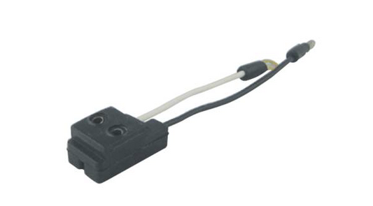 Single Contact Pig Tail Female Plug with Bullet Ground Connectors - MTPT6023