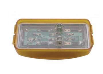 3 LED Reflector Light (Clearance/Marker) - Amber LENS - 39523