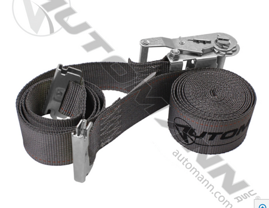 E-Track Gray Ratchet Strap 16FT - 573.ET16