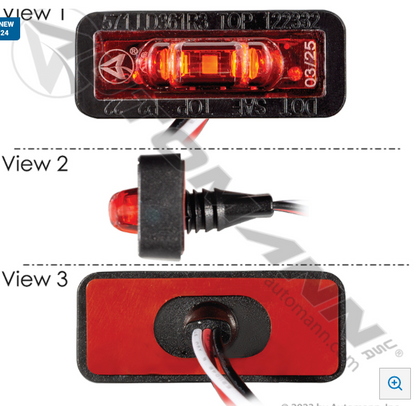 Marker Light LED Dual Function Red - 571.LD361R3