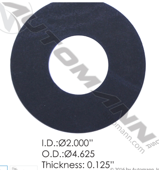 Clutch Brake Washer 2 inch - 755.CBW125