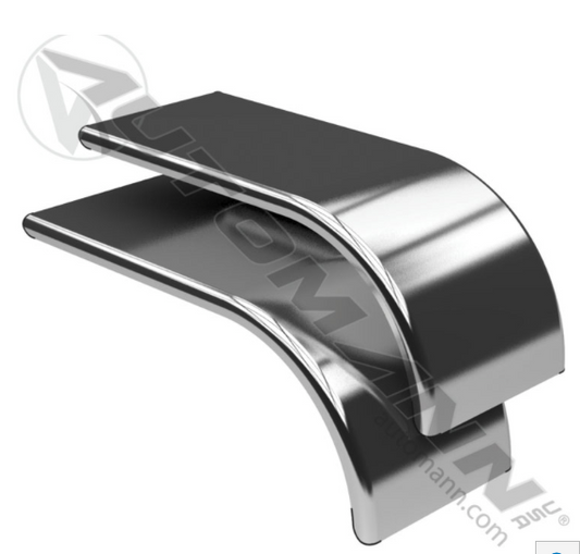 Fender Half Tandem Smooth Stainless Steel 68" Pair  -  562.9312-16