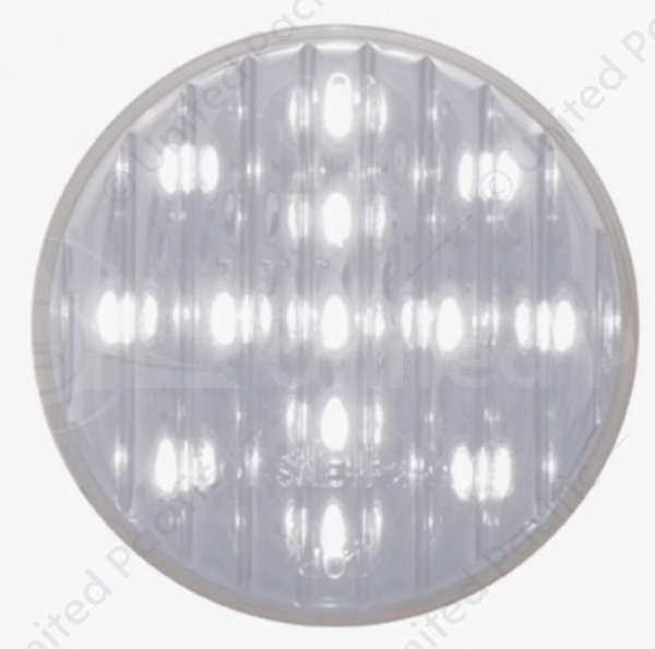 13 LED 2-1/2" Auxiliary/Utility Light White LED/Clear Lens - 38031