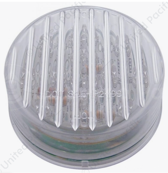 13 LED 2-1/2" Auxiliary/Utility Light White LED/Clear Lens - 38031
