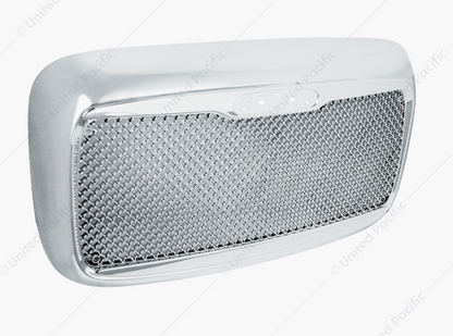Chrome Plastic Freightliner Columbia  Grill Mesh Grill Design  -  21194