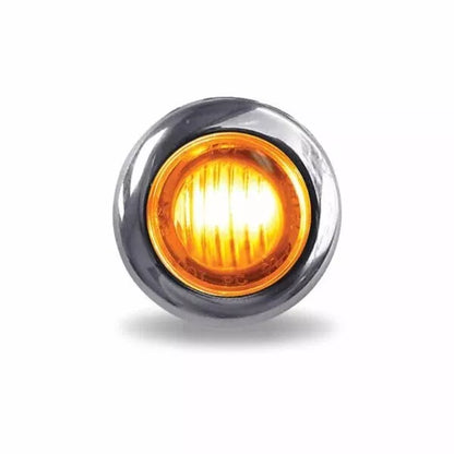 3/4" Round Amber LED Marker Light  -  TLED-B2A