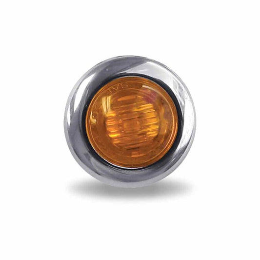 3/4" Round Amber LED Marker Light  -  TLED-B2A