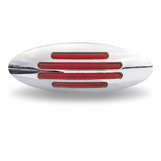 FLATLINE RED LED G4 MARKER LIGHT (32 DIODES)  -  TLED-FGR