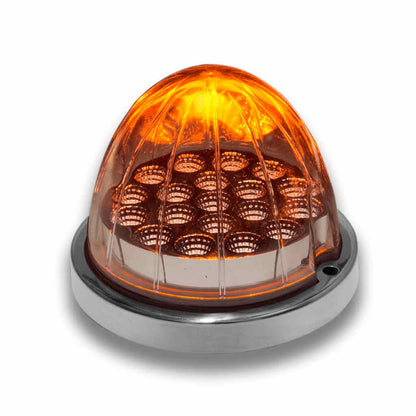 Dual Revolution Amber Turn Signal And Marker Watermelon LED Light  -  TLED-WXAG