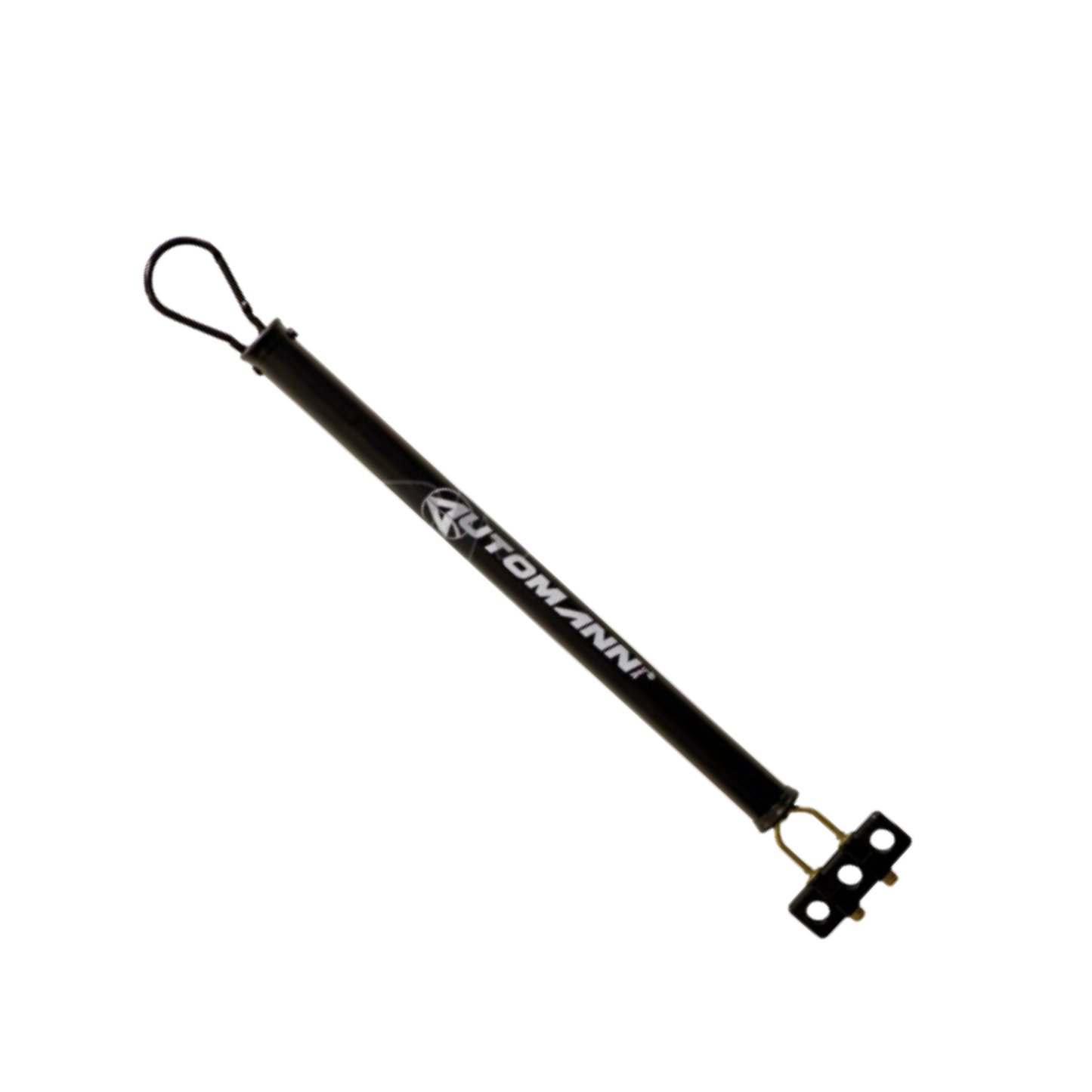 20-inch single spring tender kit with hard tube for securing air and electrical lines on semi-trucks.