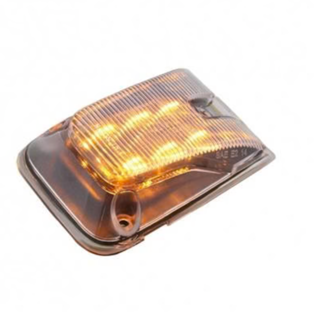 Volvo LED side indicator turn signal lamp with clear lens for VN/VNL/VNM trucks