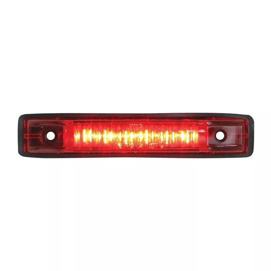 Red/Red  THIN LINE SURFACE MOUNT LED MARKER LIGHT  -  77652