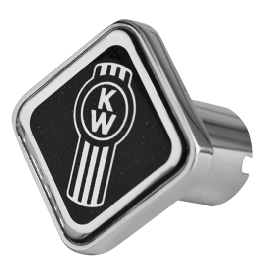 Bouton Logo Kenworth Noir Metal 195  -  CK-KW1-S-5778