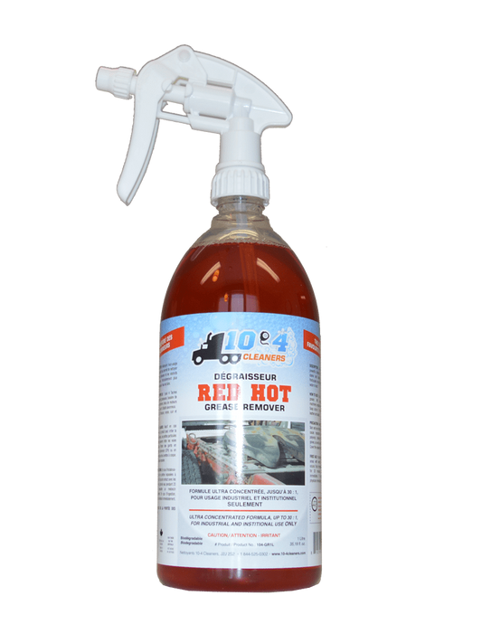 Grease Remover Red Hot 10-4 1L  -  104-GR1L