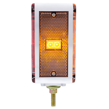 Pedestal Fixed 34 LED Turn Signal Red & Amber, Left  -  9324CFL